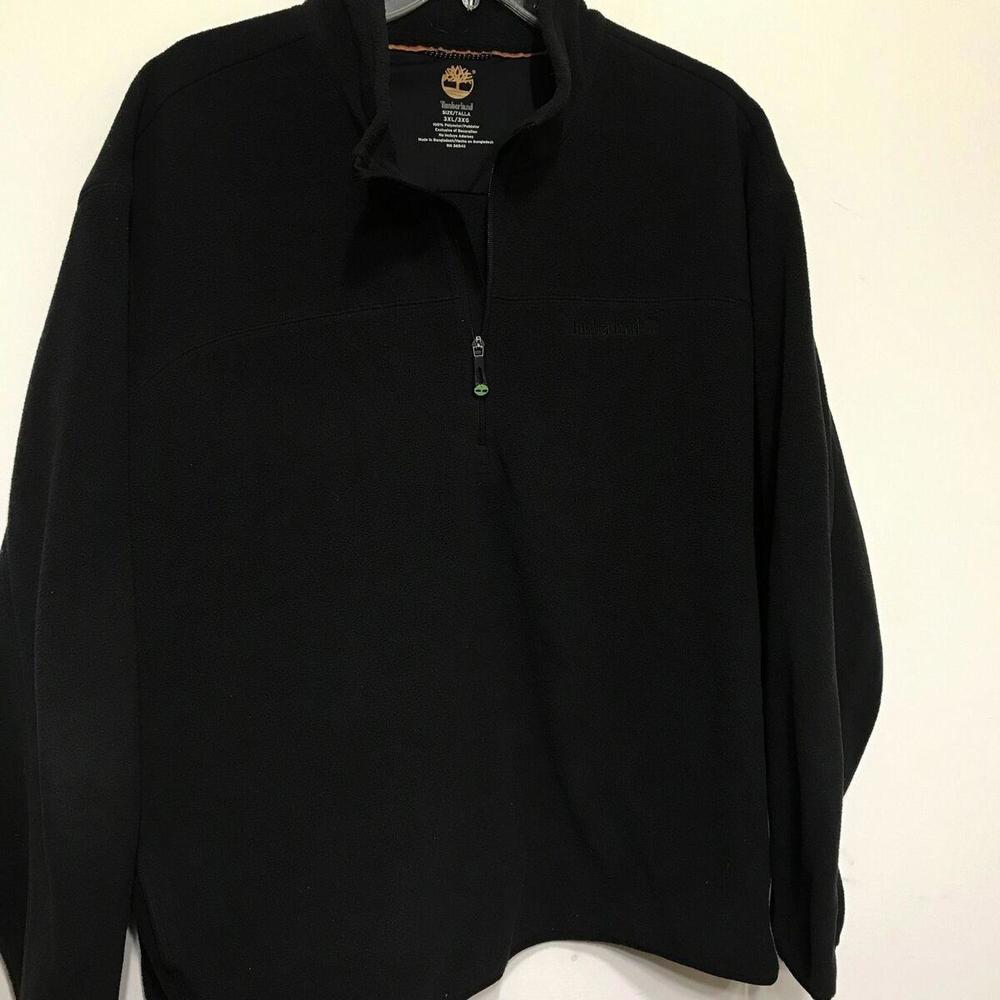 Timberland Men’s Pull Over Size 3 Xl 100% Polyester Black